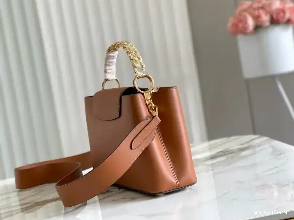 Aaa replica bags VUITTON LOUIS CAPUCINES BB 0519